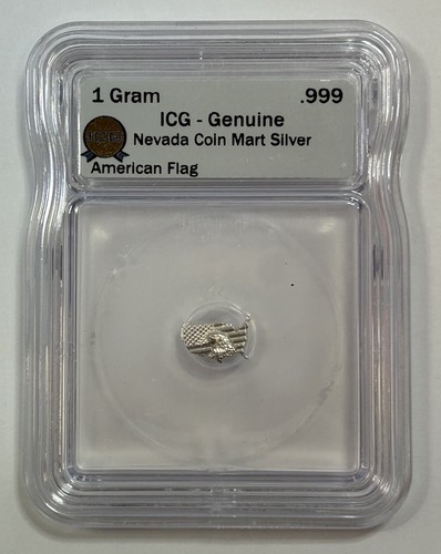Icg ncm gram 999 silver - ncm, .999