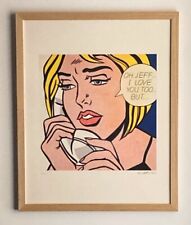 lithographie Roy Lichtenstein