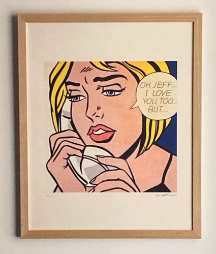 Lithographie roy lichtenstein - lithographie,