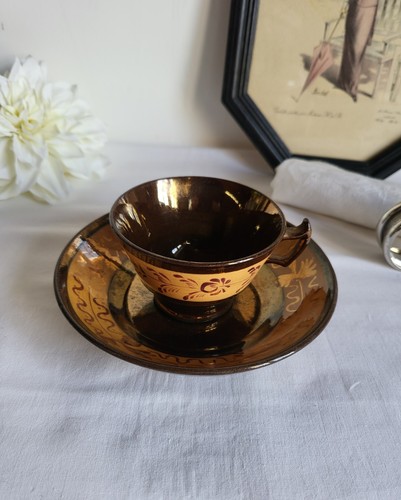 Tasse café faïence - en, de