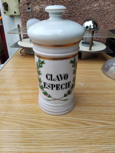 Ancien pot pharmacie en - ancien,