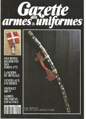 Gazette des armes 209 - gazette, n°209
