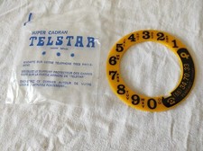 Super Cadran téléphone  Telstar jaune