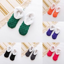 Femmes Hommes Hiver Chaud Antidérapant Maison Polaire Épais Lit Pantoufle /