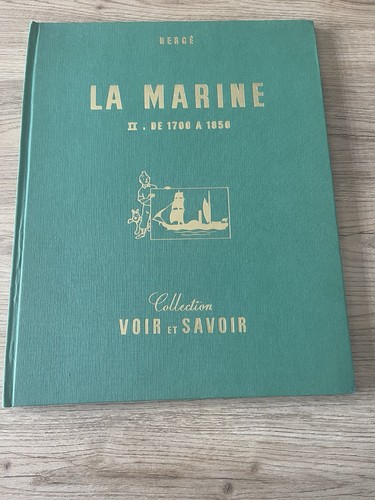 Hergé tintin la - hergé, marine