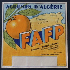 Ancienne étiquette caisse