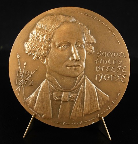 Médaille samuel morse artiste - morse,