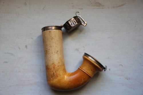 Fourneau pipe ancienne en - fourneau,