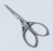 Ciseaux ancien nécessaire couture brodeuse broder Antique sewing scissors