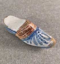 BELLE SECOUETTE TABATIERE EN CÉRAMIQUE FAÏENCE DE NEVERS COMPENDARIO 18 EME