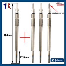 4 Bougie de Préchauffage pour PEUGEOT 107 1007 206 207 307 308 407 1.4 1.6 Hdi