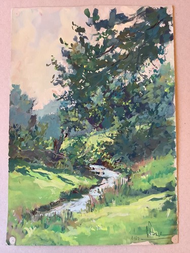 Tableau peinture aquarelle - peinture,