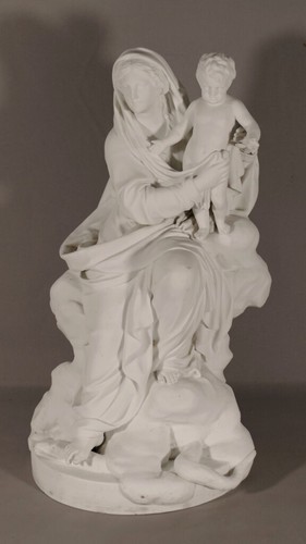 Vierge enfant d après - à, l'enfant