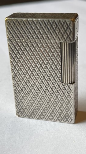 Briquet dupont plaqué - plaqué, argent