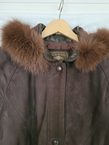 Manteau peau agneau - manteau,