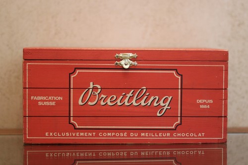 Boîte bois breitling - boîte, en