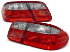Paire de feux arriere pour Mercedes Classe E W210 95-02 rouge blanc