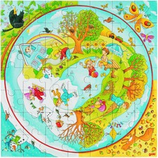 Puzzle XXL - Les saisons - 4 ans