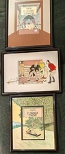 LOT DE 3 CADRES TINTIN