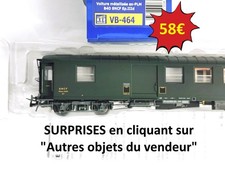PROMO REE MODELES VB-464 Fourgon Mét. Ex-PLM B4D feux NON fonc EpIII SNCF HO #70