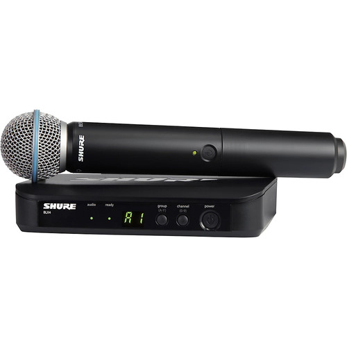Shure blx24b58 handheld - shure,