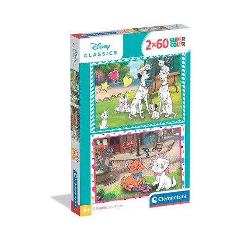 Clementoni 2x60 pieces - clementoni,
