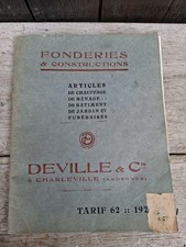 Catalogue Ancien Fonderie