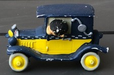 Figurine Gaston Lagaffe Dans Sa Voiture Plastoy  , Franquin, BD, Bande Dessinée