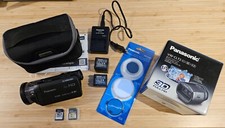 Caméra Panasonic HC-X920 avec Objectif de conversion 3D VW-CLT2