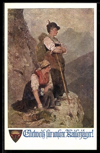 Carte postale deutscher - carte,