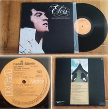 DISQUE VINYLE LP 33t RPM (12") ELVIS PRESLEY « He walks beside me »France (1978)