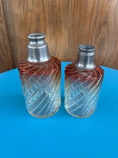 Ancien flacon toilette parfum Bambou Tors Baccarat. Cristal.