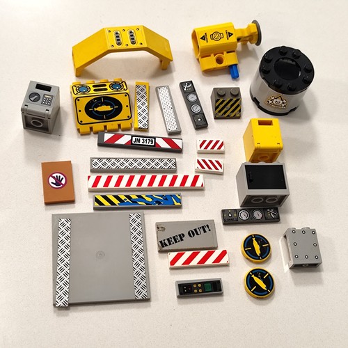 Lego danger travaux chantier - danger,
