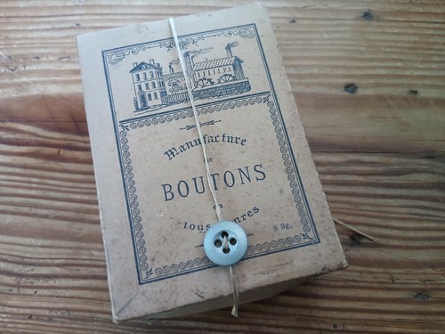 Mercerie 1900 boite - mercerie, :