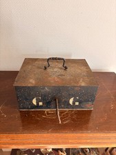 Ancien boite coffre fort - coffre,
