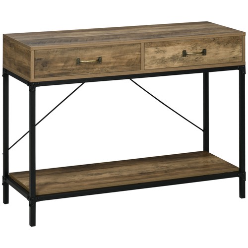 Homcom table console - table,