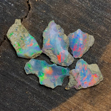 Opale de feu naturelle