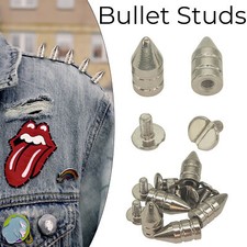 Vis Arrière Balle Rivet Punk Clous Artisanat Vestes Manteaux Sacs Chaussures