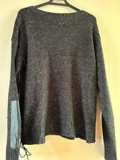 Pull Naf Naf Noir Chiné Taille L