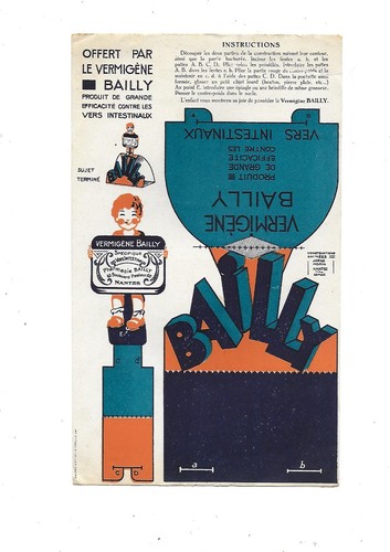 Ancien découpage publicitaire - découpage,