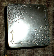 allemagne ancien pilulier en étain