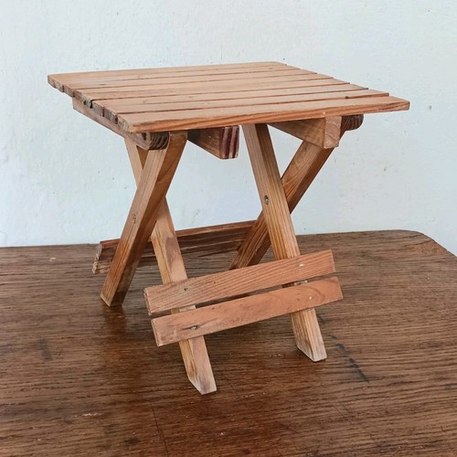 Tabouret pliant bois - tabouret,