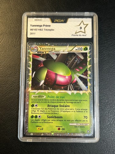 Carte pokémon yanmega prime - yanmega,