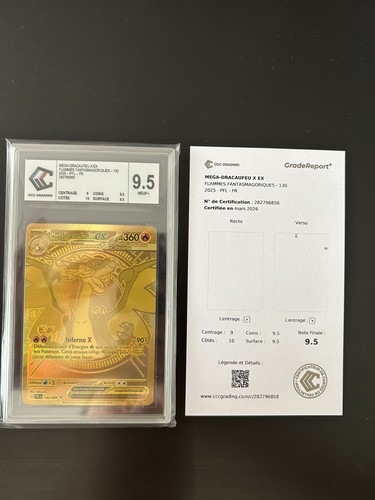 Carte pokemon mega - mega, dracaufeu