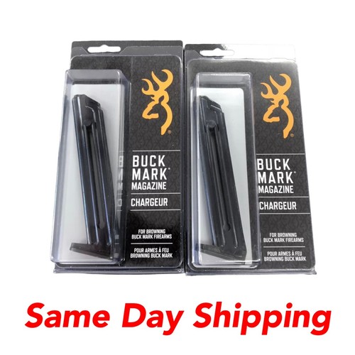 Two browning buckmark magazine - two,