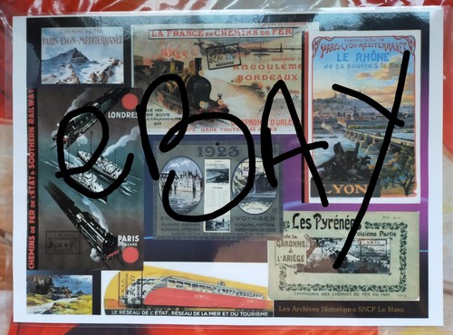 Affiche plastifiée sncf - sncf,