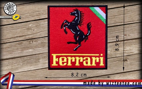 Patch écusson ferrari - patch, à