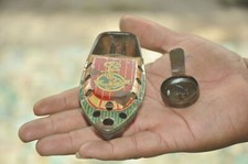 Jouet En Fer Blanc De Bateau