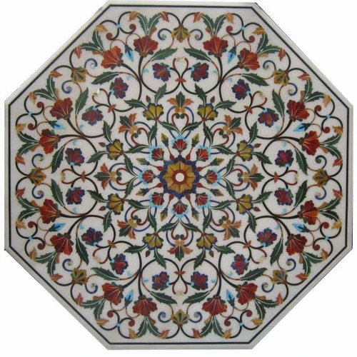 Dessus table octogonal en - dessus,