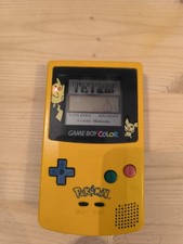 Nintendo Game Boy Color Pikachu Pokemon  Coque D'origine Fonctionne Très Bien 👍
